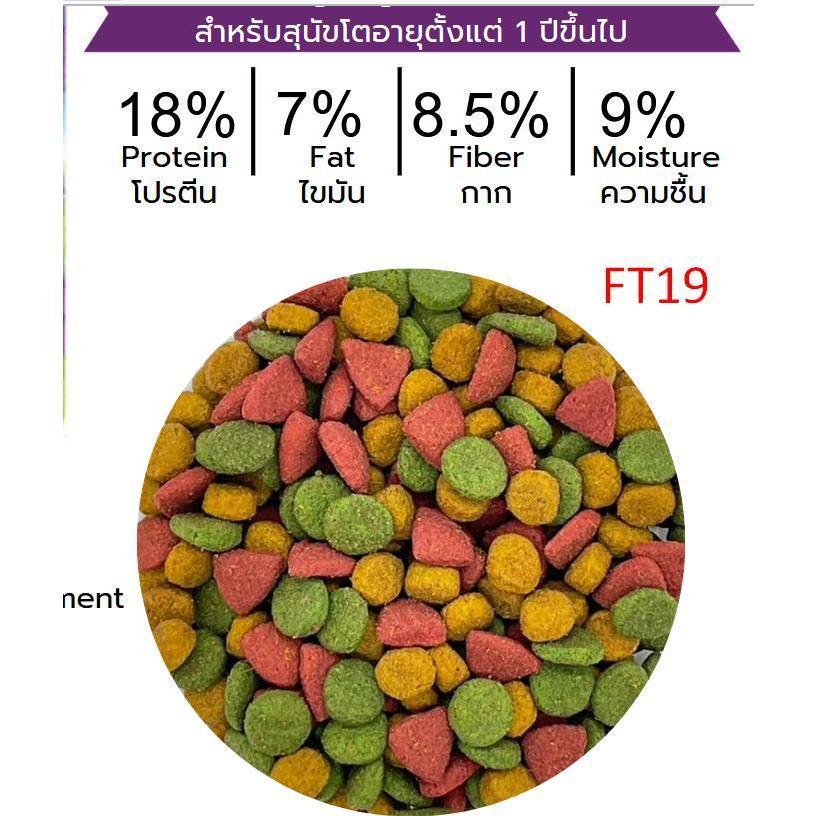 อาหารสุนัขโต 3 สี BOK DOK บ๊อกด๊อก Eco รสเนื้อและไก่ ขนาด20kg.FT29 (ขนาด 20 กิโล) - Image 3